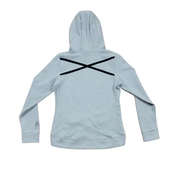 Reebok Womens Rc SpeedWick Hoodie CD5760 Eucaly Sweatshirts (Sz S) - Picture 5 of 10